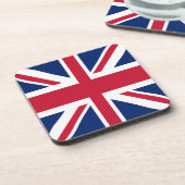 Union Jack Flag Getränkeuntersetzer (Linke Seite)