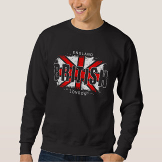Union Jack Flag Great Britain Great Britain Britis Sweatshirt