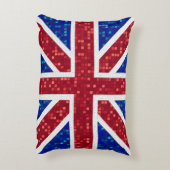 Union Jack Flag Großbritannien Dekokissen (Rückseite(Vertikal))