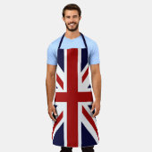 Union Jack Flag Großbritannien Schürze (Getragen)