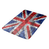 Union Jack/Flag Große Badematte (Schrägansicht)