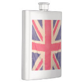 UNION JACK FLAG grunge Flachmann (Rechts)
