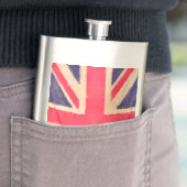 UNION JACK FLAG grunge Flachmann (Beispiel)