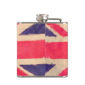 UNION JACK FLAG grunge Flachmann (Rückseite)
