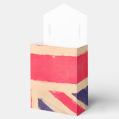 UNION JACK FLAG grunge Geschenkschachtel (Geöffnet)