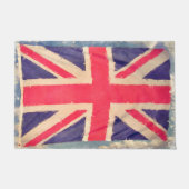 UNION JACK FLAG grunge + Ihre Idee Fußmatte (Vorderseite)