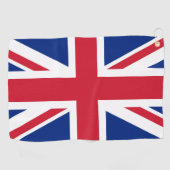 Union Jack Flag gtt Golfhandtuch (Horizontal)