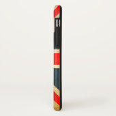Union Jack Flag in Grunge Case-Mate iPhone Hülle (Hinten/Links)