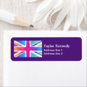 Union Jack Flag in hellen Wasserfarben (Insitu)