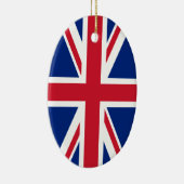 Union Jack Flag Keramik Ornament (Rechts)