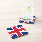 Union Jack Flag Küste Getränkeuntersetzer (Rechte Seite)