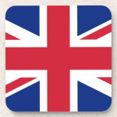 Union Jack Flag Küste Getränkeuntersetzer (Vorderseite)