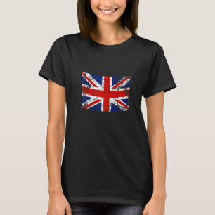 Union Jack Flag London England Männer Frauen Dista T-Shirt
