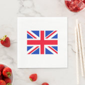 Union Jack Flag London Theme Party Paper Napkins Serviette (Beispiel)