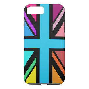 Union Jack/Flag mehrfarbig+Schwarz-Design Case-Mate iPhone Hülle