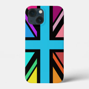 Union Jack/Flag mehrfarbig+Schwarz-Design Case-Mate iPhone Hülle
