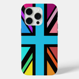 Union Jack/Flag mehrfarbig+Schwarz-Design Case-Mate iPhone Hülle