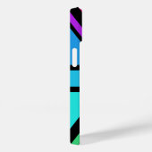 Union Jack/Flag mehrfarbig+Schwarz-Design Case-Mate iPhone Hülle (Rückseite / Rechts)