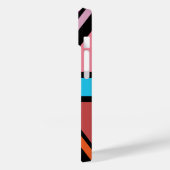 Union Jack/Flag mehrfarbig+Schwarz-Design Case-Mate iPhone Hülle (Rückseite / Links)