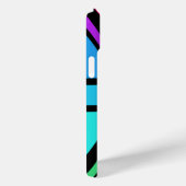 Union Jack/Flag mehrfarbig+Schwarz-Design Case-Mate iPhone Hülle (Rückseite / Rechts)