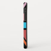 Union Jack/Flag mehrfarbig+Schwarz-Design Case-Mate iPhone Hülle (Hinten/Links)