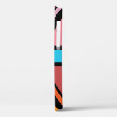 Union Jack/Flag mehrfarbig+Schwarz-Design Case-Mate iPhone Hülle (Rückseite / Links)