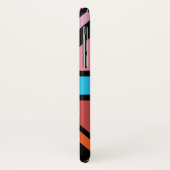 Union Jack/Flag mehrfarbig+Schwarz-Design Case-Mate iPhone Hülle (Hinten/Links)
