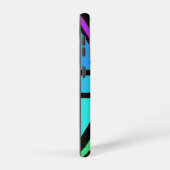 Union Jack/Flag mehrfarbig+Schwarz-Design Samsung Galaxy Hülle (Rechte Seite)