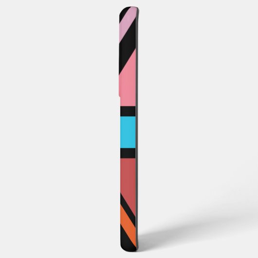 Union Jack/Flag mehrfarbig+Schwarz-Design Samsung Galaxy Hülle (Rückseite (Horizontal))