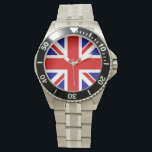 Union Jack Flag Men Watch Armbanduhr<br><div class="desc">Union Jack Flag Men's Watch of the UK - Großbritannien,  das sich in Großbritannien befindet. Die Flagge von Union Jack symbolisiert die Einheit zwischen England,  Schottland und Irland. Die Gewerkschaft Jack Fahne ist rot,  blau,  weiß. Dieses Design steht Ihnen auch für viele andere Produkte zur Verfügung.</div>