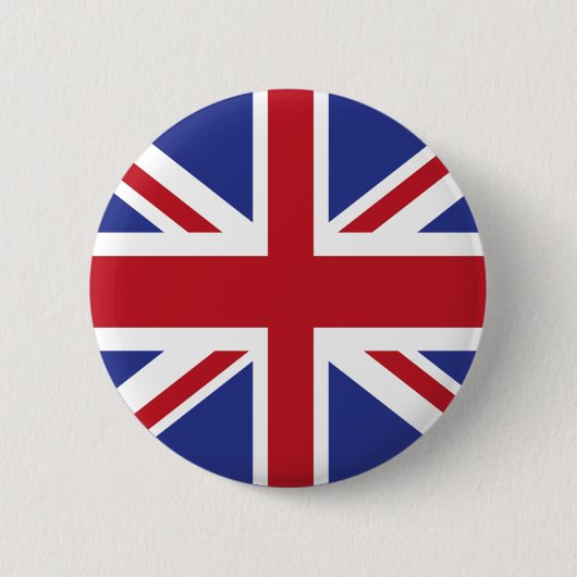 Union Jack Flag Pin Button Badge United Kingdom UK (Vorderseite)
