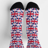 Union Jack Flag Socken (Oben)