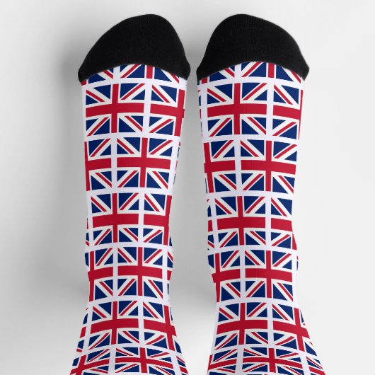 Union Jack Flag Socken (Oben)
