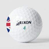 Union Jack Flag ssf gbcnt Golfball (Logo)