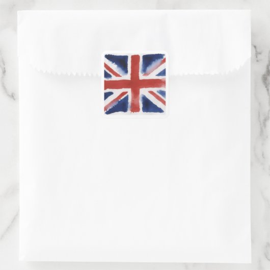 Union jack flag sticker (Tasche)