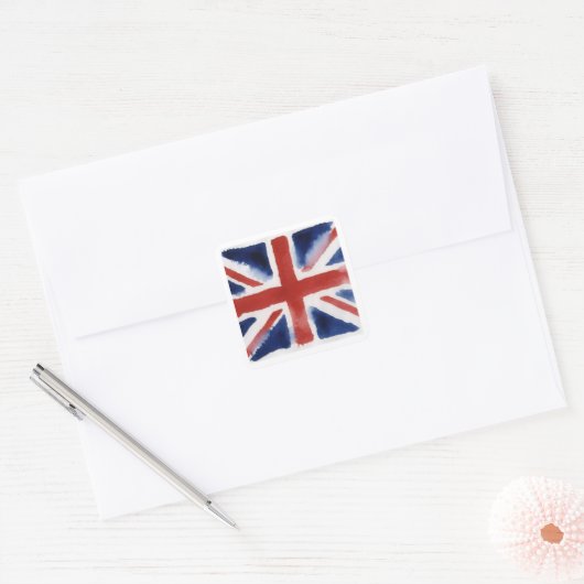 Union jack flag sticker (Umschlag)