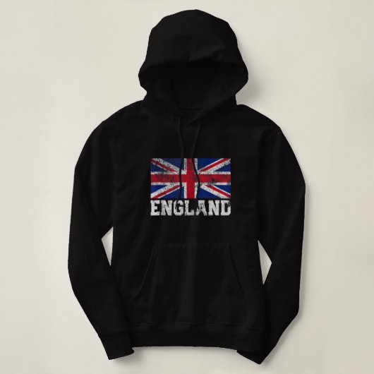 Union Jack Flag UK England Roots Me Hoodie (Design vorne)