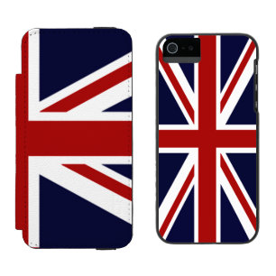 Union Jack Flag, UK Incipio Watson™ iPhone 5 Geldbörsen Hülle