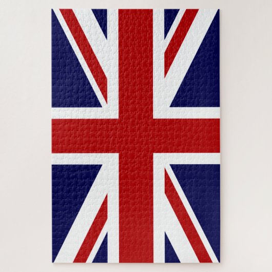 Union Jack Flag, UK Puzzle (Vertikal)