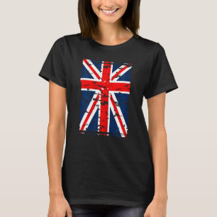Union Jack Flag Vereinigtes Königreich Großbritann T-Shirt