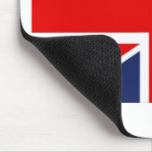 Union Jack Flag Vereinigtes Königreich Mousepad (Ecke)