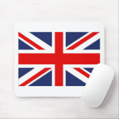 Union Jack Flag Vereinigtes Königreich Mousepad (Mit Mouse)
