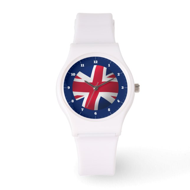 UNION JACK FLAG WATCH ARMBANDUHR (Vorderseite)