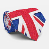 Union Jack - Flagge des Vereinigten Königreichs Krawatte (Gerollt)