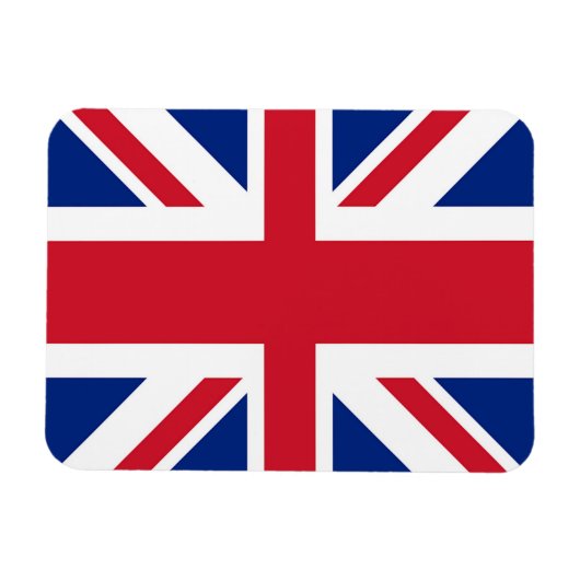 Union Jack - Flagge des Vereinigten Königreichs Magnet (Horizontal)