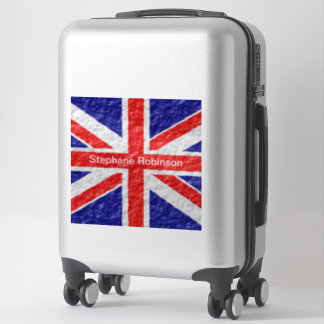 Union Jack Flagge Design Aufkleber