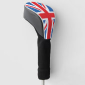 Union Jack/Flagge Design Golf Headcover (angewinkelt)
