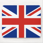 Union Jack - Flagge Großbritanniens Mousepad (Vorne)