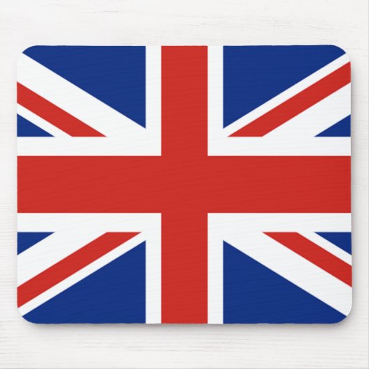 Union Jack - Flagge Großbritanniens Mousepad (Vorne)