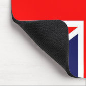 Union Jack Flagge Mousepad (Ecke)